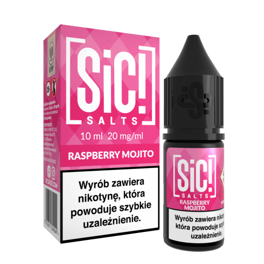 Liquid SIC! Salt 10ml - Raspberry Mojito 20mg