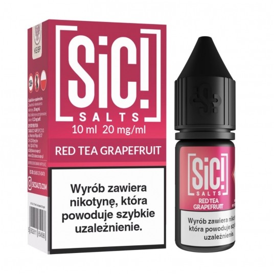 Liquid SIC! Salt 10ml Red Tea Grapefruit 20mg