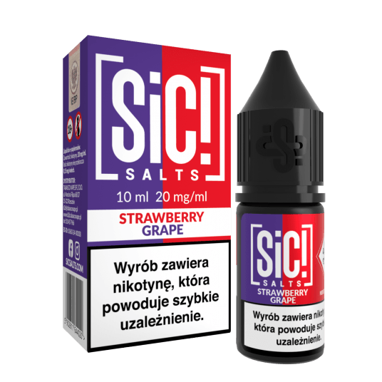 Liquid SIC! Salt 10ml - Strawberry Grape 20mg