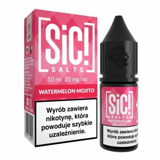 Liquid SIC! Salt 10ml - Watermelon Mojito 20mg