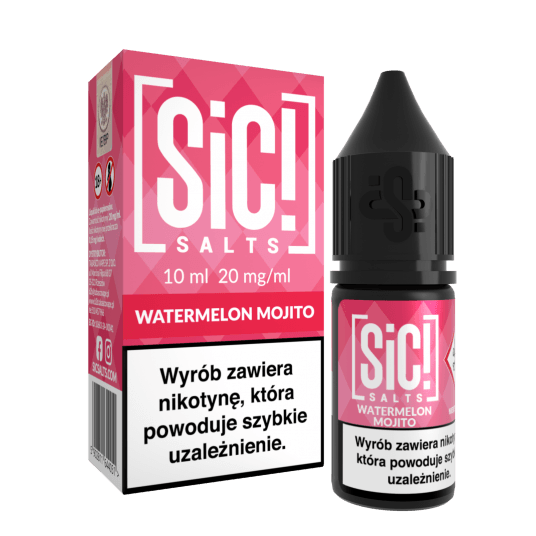 Liquid SIC! Salt 10ml - Watermelon Mojito 20mg