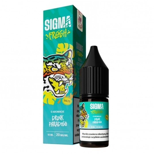Liquid Sigma Fresh Salt 10ml Drink Paradise 20mg