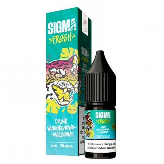 Liquid Sigma Fresh Salt 10ml Drink Winogronowo Malinowy 20mg