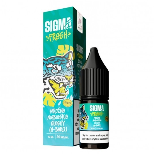 Liquid Sigma Fresh Salt 10ml Mrożone Niebieskie Slushy (H-Berg) 20mg