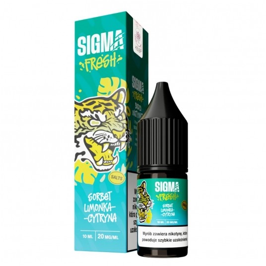 Liquid Sigma Fresh Salt 10ml Sorbet Limonka Cytryna 20mg