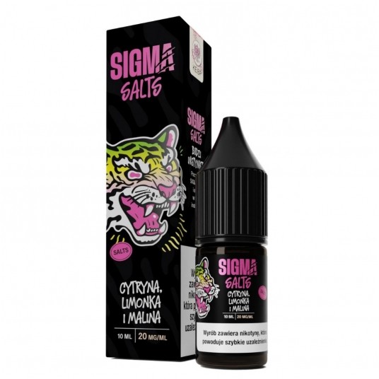 Liquid Sigma Salt 10ml Cytryna Limonka Malina 20mg