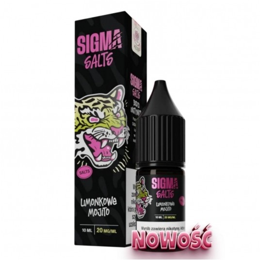 Liquid Sigma Salt 10ml Limonkowe Mojito 20mg