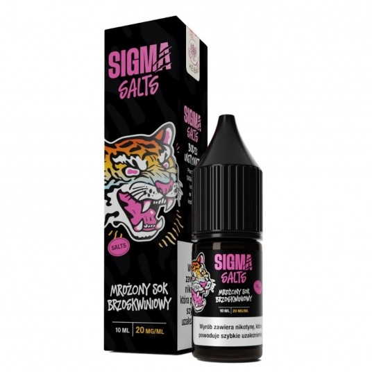 Liquid Sigma Salt 10ml Mrożony Sok Brzoskwiniowy 20mg