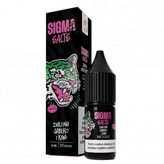 Liquid Sigma Salt 10ml Zielone Jabłko Kiwi 20mg