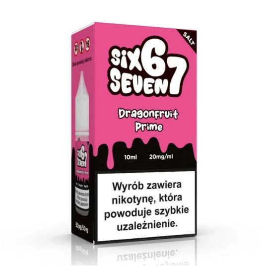 Liquid Six Seven Salt 10ml Dragonfruit Prime 20mg