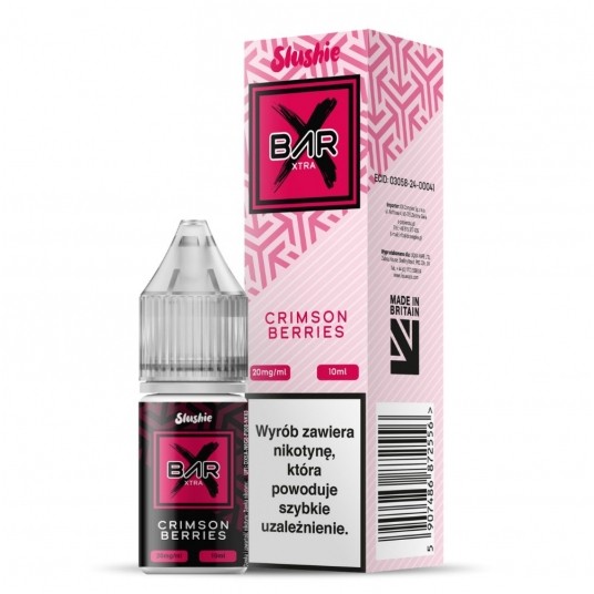Liquid Slushie Bar Salt 10ml Crimson Berries 20mg