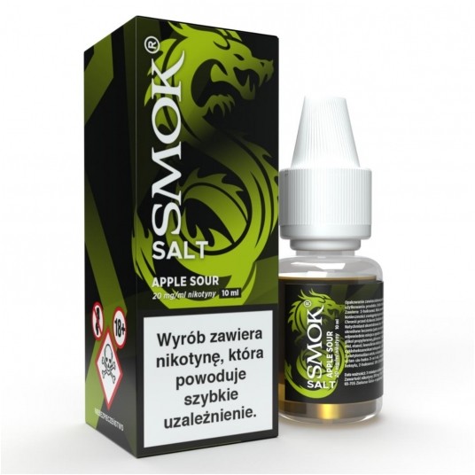 Liquid Smok Salt 10ml - Apple Sour 20mg