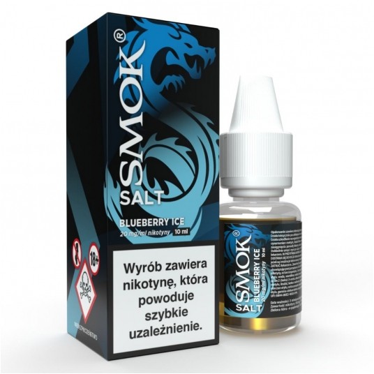 Liquid Smok Salt 10ml - Blueberry Ice 20mg