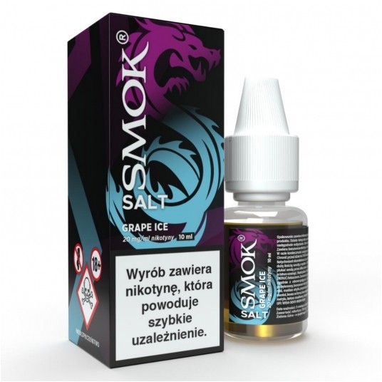 Liquid Smok Salt 10ml - Grape Ice 20mg