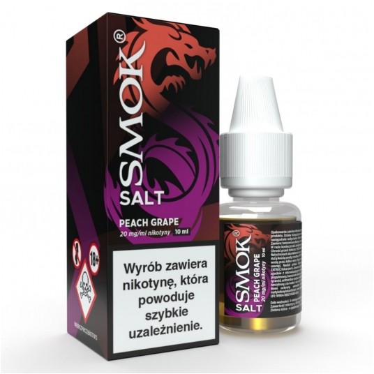 Liquid Smok Salt 10ml - Peach Grape 20mg