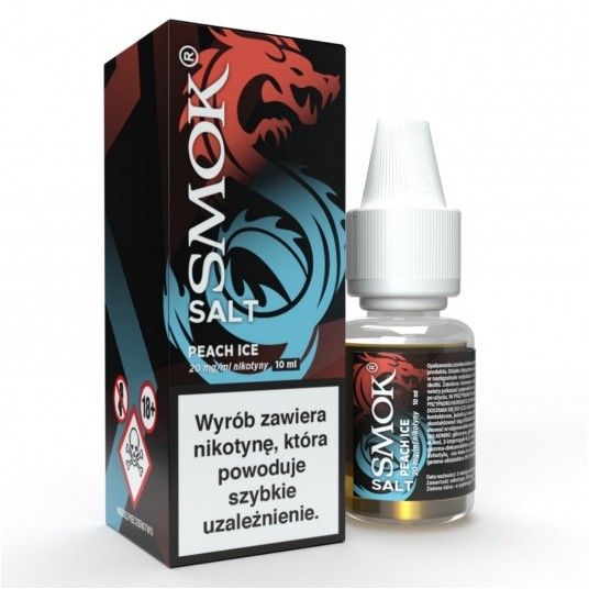 Liquid Smok Salt 10ml - Peach Ice 20mg