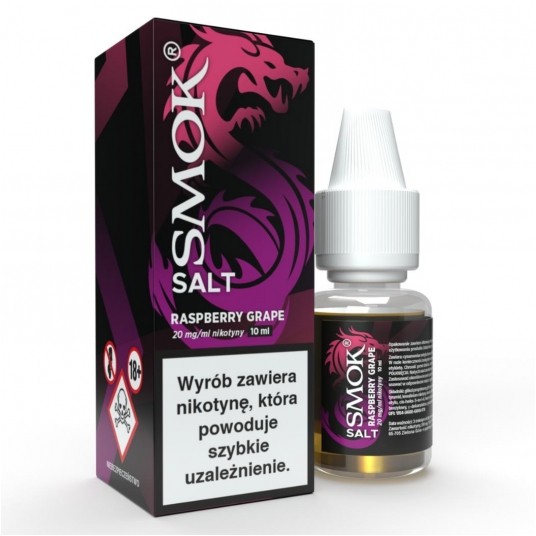 Liquid Smok Salt 10ml - Raspberry Grape 20mg