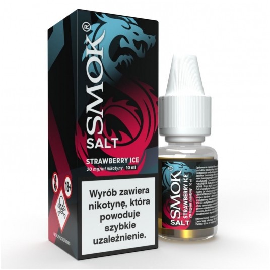 Liquid Smok Salt 10ml - Strawberry Ice 20mg