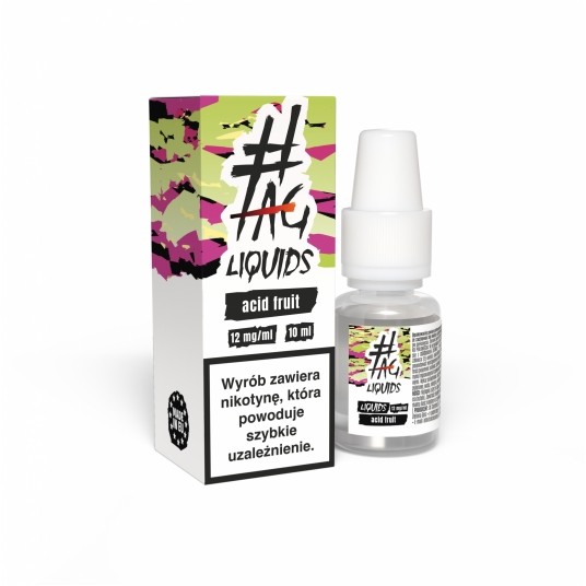 Liquid #Tag Classic 10ml Acid Fruit 12mg