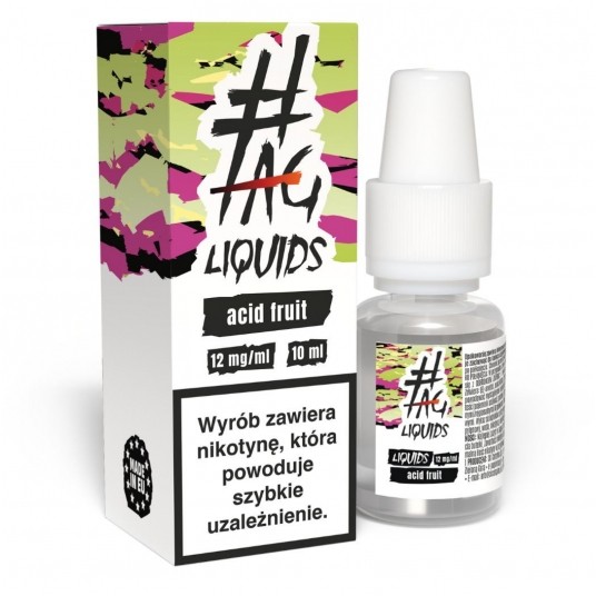 Liquid #TAG Classic 10ml Acid Fruit 12mg