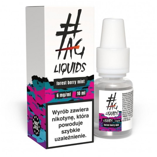 Liquid #TAG Classic 10ml Forest Berry Mint 6mg