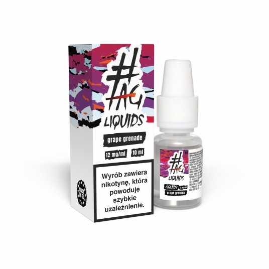 Liquid #Tag Classic 10ml Grape Grenade 12mg