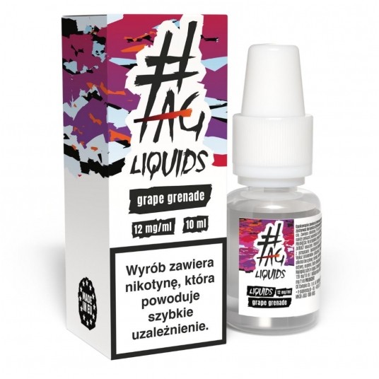 Liquid #TAG Classic 10ml Grape Grenade 12mg