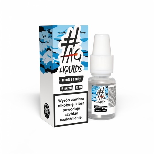Liquid #Tag Classic 10ml Mentos Candy 12mg