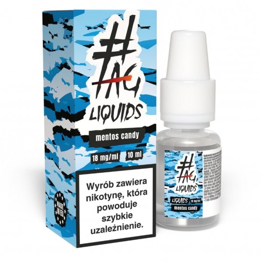 Liquid #TAG Classic 10ml Mentos Candy 18mg