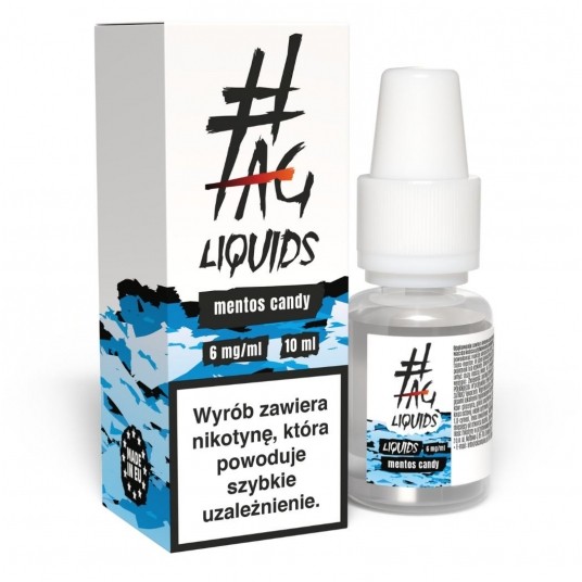 Liquid #TAG Classic 10ml Mentos Candy 6mg
