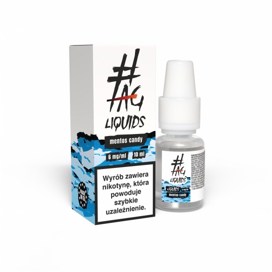 Liquid #Tag Classic 10ml Mentos Candy 6mg