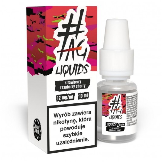Liquid #TAG Classic 10ml Strawberry Raspberry Cherry 12mg