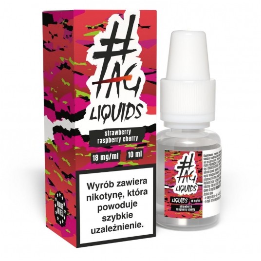 Liquid #TAG Classic 10ml Strawberry Raspberry Cherry 18mg