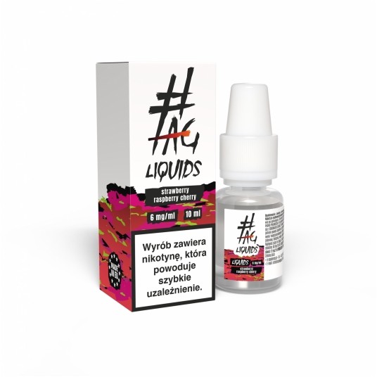 Liquid #Tag Classic 10ml Strawberry Raspberry Cherry 6mg