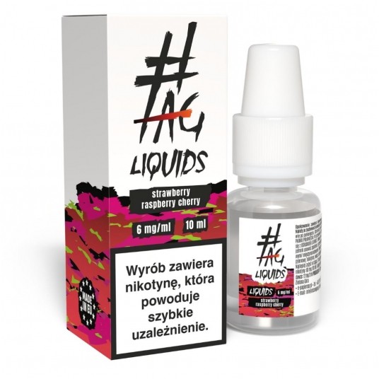 Liquid #TAG Classic 10ml Strawberry Raspberry Cherry 6mg