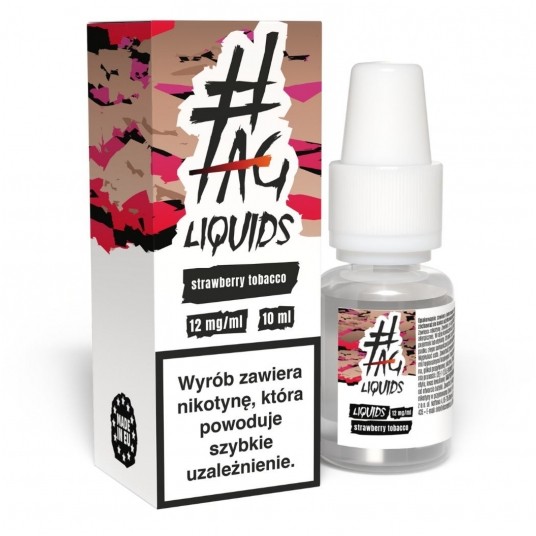 Liquid #TAG Classic 10ml Strawberry Tobacco 12mg
