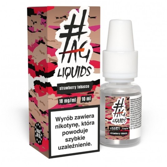 Liquid #TAG Classic 10ml Strawberry Tobacco 18mg