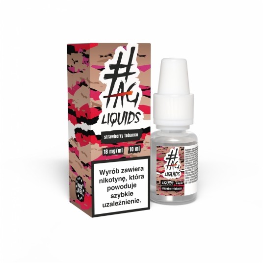Liquid #Tag Classic 10ml Strawberry Tobacco 18mg