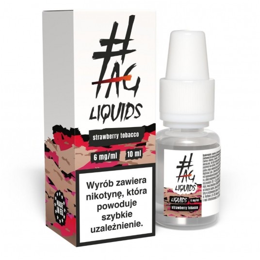 Liquid #TAG Classic 10ml Strawberry Tobacco 6mg