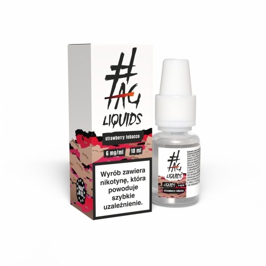 Liquid #Tag Classic 10ml Strawberry Tobacco 6mg