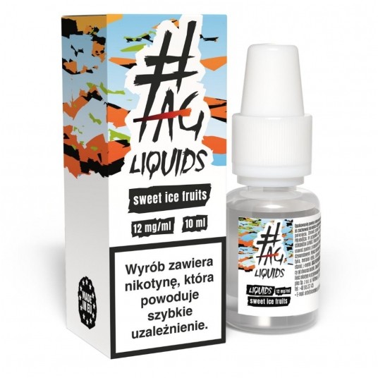 Liquid #TAG Classic 10ml Sweet Ice Fruits 12mg