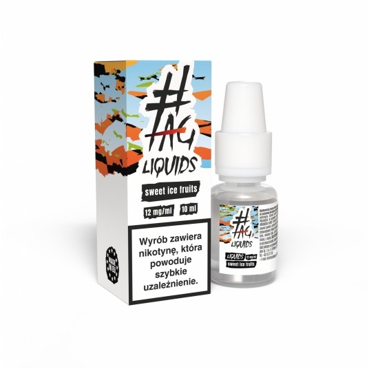 Liquid #Tag Classic 10ml Sweet Ice Fruits 12mg