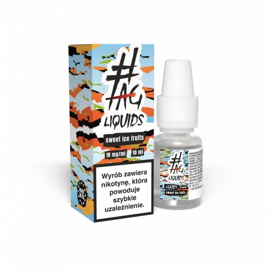 Liquid #Tag Classic 10ml Sweet Ice Fruits 18mg