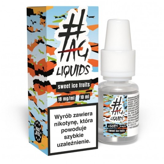 Liquid #TAG Classic 10ml Sweet Ice Fruits 18mg