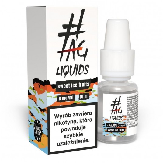 Liquid #TAG Classic 10ml Sweet Ice Fruits 6mg