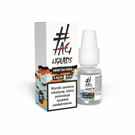 Liquid #Tag Classic 10ml Sweet Ice Fruits 6mg