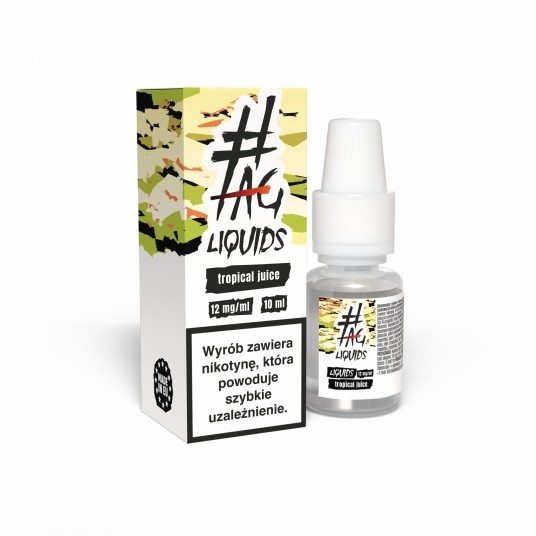 Liquid #Tag Classic 10ml Tropical Juice 12mg