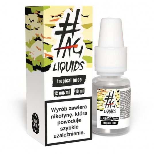 Liquid #TAG Classic 10ml Tropical Juice 12mg