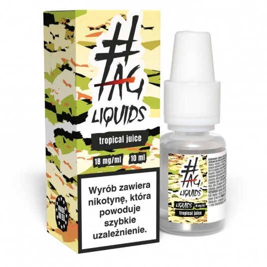 Liquid #TAG Classic 10ml Tropical Juice 18mg