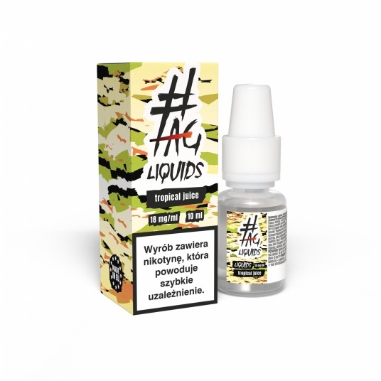 Liquid #Tag Classic 10ml Tropical Juice 18mg